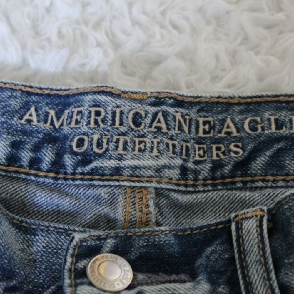 American Eagle Hi-Rise Festival Jean Shorts HW7872 - Picture 6 of 8